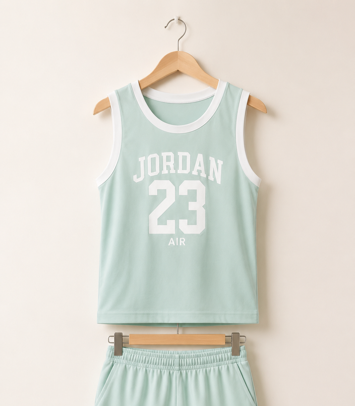 ست تاپ و شلوارک بچگانه طرح Jordan 23