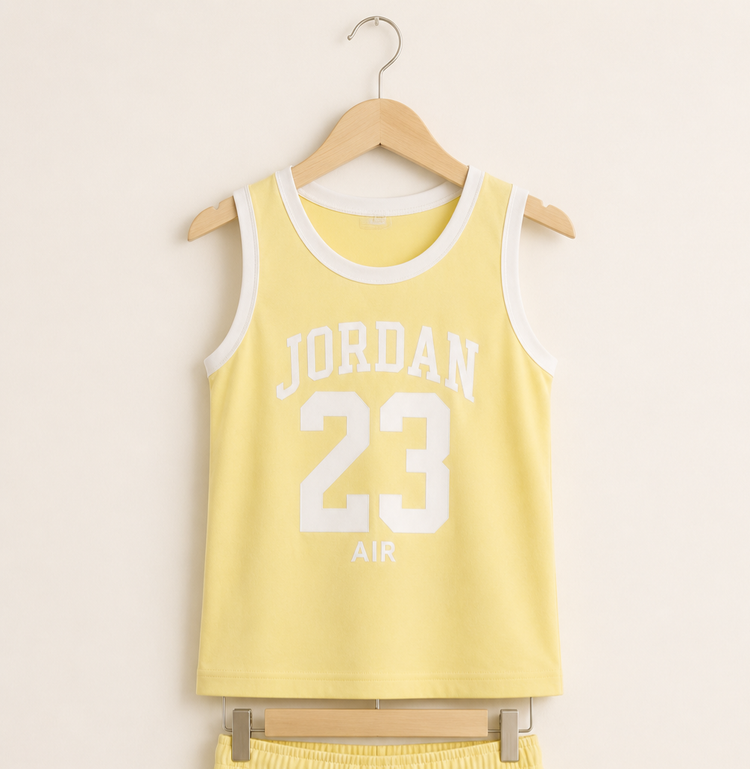 ست تاپ و شلوارک بچگانه طرح Jordan 23